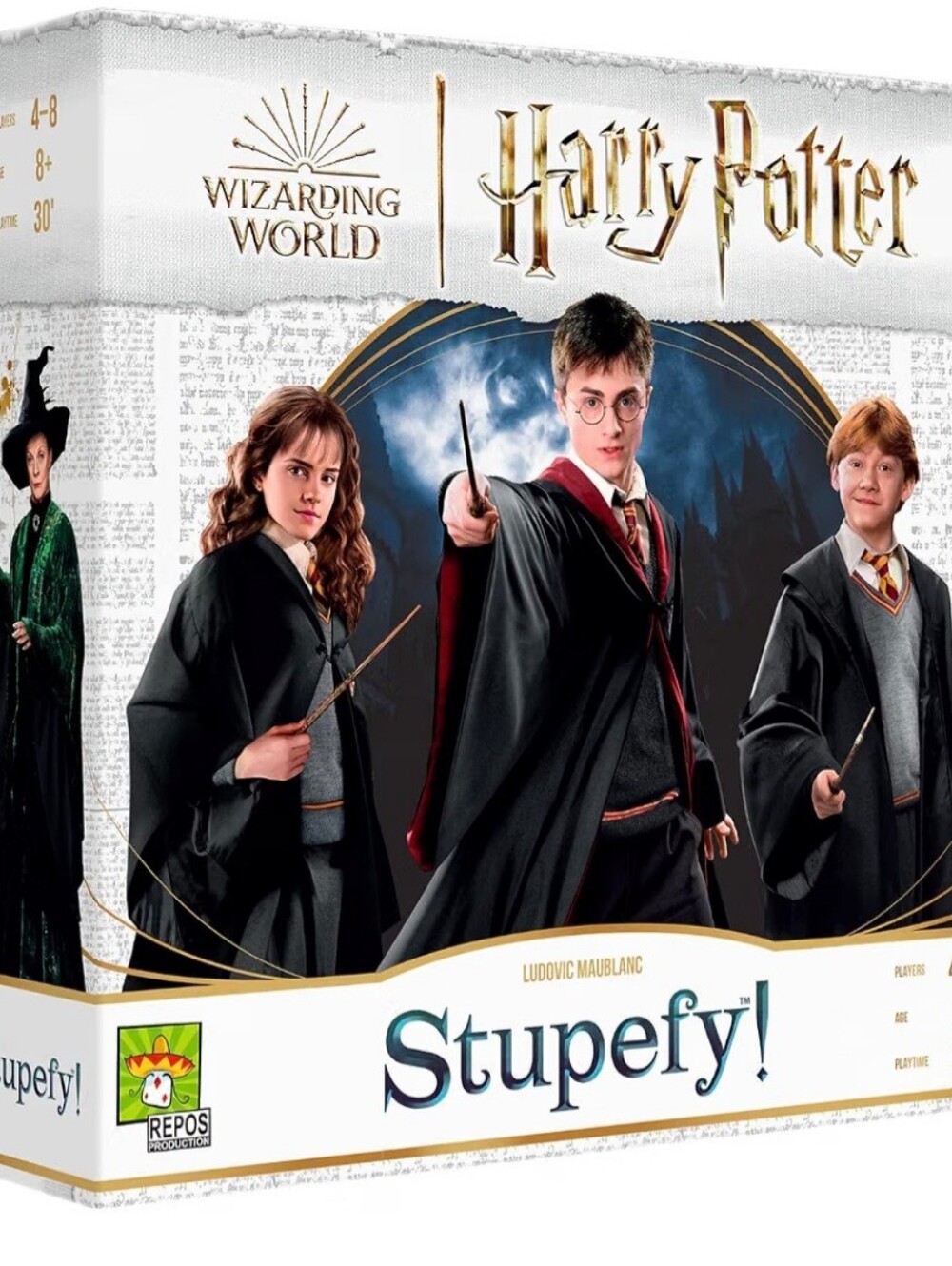 Harry Potter Stupefy! Board Game  COMPLETE SET Y2K